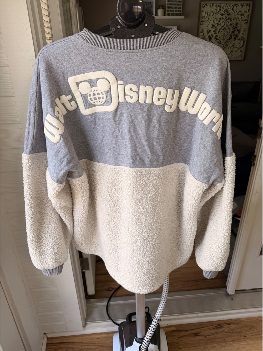Walt Disney World colorblock sherpa sweatshirt